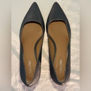 Calvin Klein Women’s Gabrianna Kitten Heel Size 8